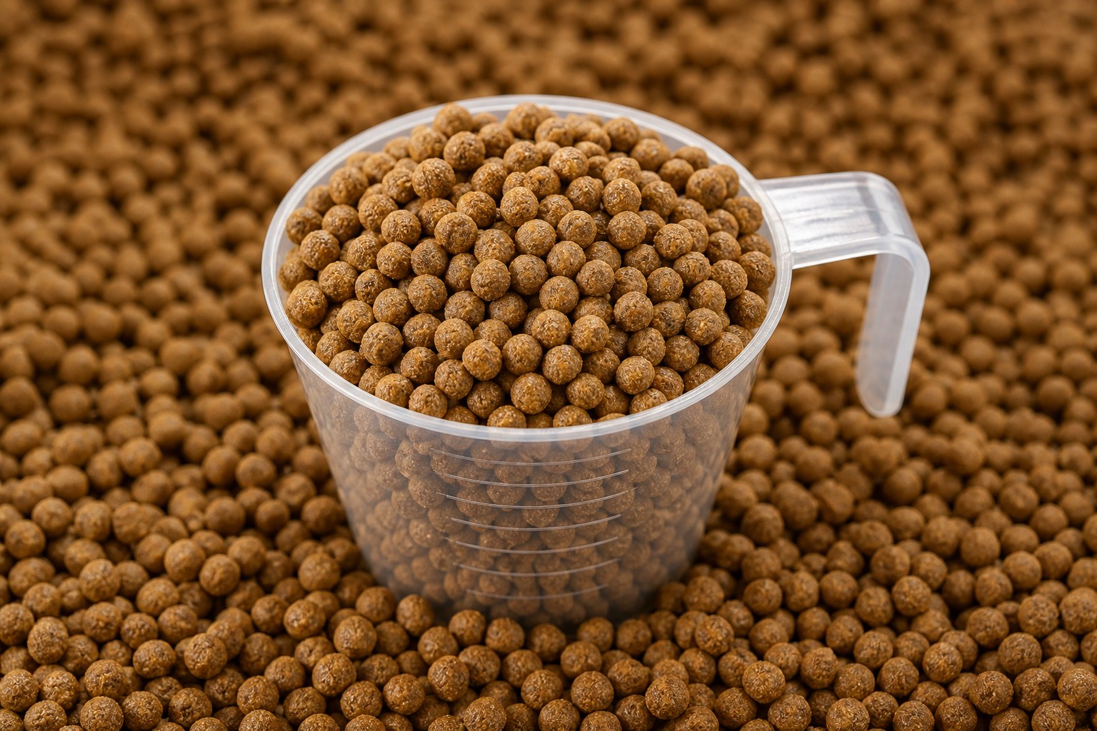 Alimento para peces en pellets